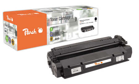 Peach HP 15 XBK Toner XL bk ersetzt HP No. 15X BK, EP-25, C7115X für z.B. HP LaserJet 1200 SE, HP LaserJet 1200, HP Lase