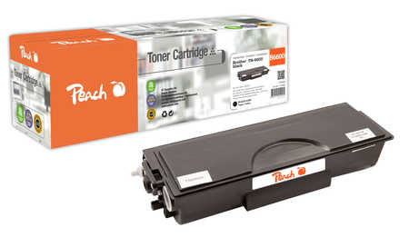 Peach B6600 Toner bk ersetzt Brother, Pitney Bowes TN-6600 für z.B. Brother DCP -1200, Brother DCP -1400, Brother Fax 47