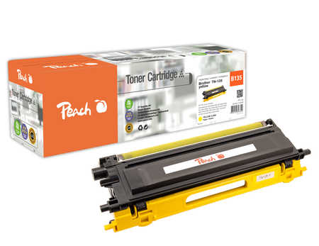 Peach B135 Y Toner XL ye ersetzt Brother TN-135Y für z.B. Brother DCP -9040 CN, Brother DCP -9042 CDN, Brother DCP -9042