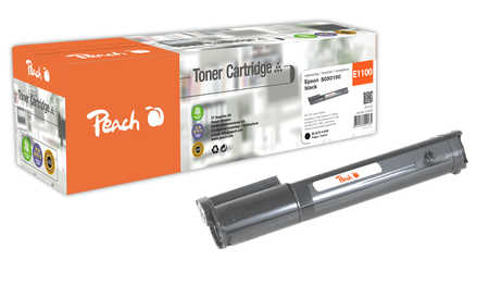 Peach E050 Toner bk ersetzt Epson S050190, C13S050190 für z.B. Epson Aculaser C 1100, Epson Aculaser C 1100 N, Epson Acu