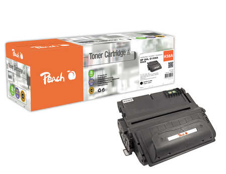 Peach HP 38 ABK Toner bk ersetzt HP No. 38A BK, Q1338A für z.B. HP LaserJet 4200, HP LaserJet 4200 DTN, HP LaserJet 4200