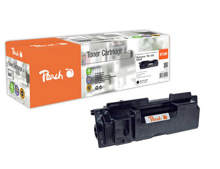 Peach K100 Toner bk ersetzt Kyocera TK-100 für z.B. Kyocera KM 1500, Kyocera KM 1815, Kyocera KM 1820