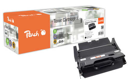 Peach L64 XBK Toner bk ersetzt Lexmark No. 64XBK, 64016HE für z.B. Lexmark Optra T 640, Lexmark Optra T 640 DN, Lexmark 