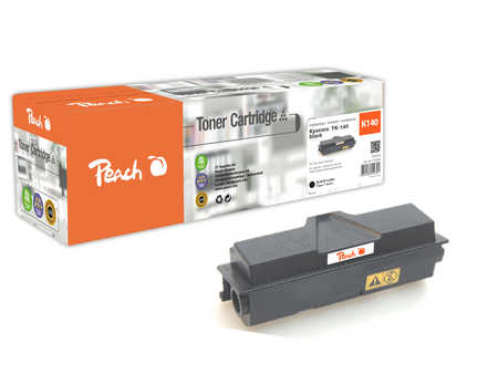 Peach K140 Toner bk ersetzt Kyocera TK-140 für z.B. Kyocera FS -1100, Kyocera FS -1100 Arztdrucker, Kyocera FS -1100 N, 