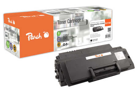 Peach S2150 BK Toner bk ersetzt Samsung No. 2150BK, ML-2150D8/ELS für z.B. Samsung ML -2150, Samsung ML -2150 G, Samsung