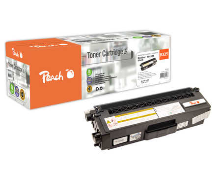 Peach B325 bk Toner XL bk ersetzt Brother TN-325bk für z.B. Brother DCP -9055 CDN, Brother DCP -9270 CDN, Brother HL -41