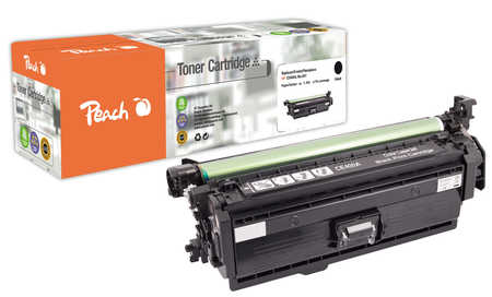 Peach HP 507 ABK Toner bk ersetzt HP No. 507A BK, CE400A für z.B. HP LaserJet Enterprise 500 color M 551, HP LaserJet En