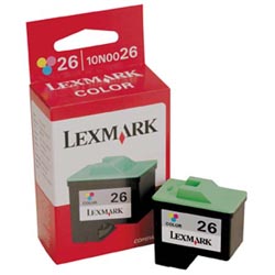 Image of Lexmark L26C col - Lexmark, Compaq No. 26C, 10N0026 für z.B. Compaq IJ 650, Lexmark I 3, Lexmark X 1100, Lexmark X 1110, Lexmark X 1130bei 3ppp3 Peach online Shop