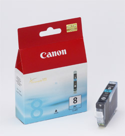 Canon C8PC Druckerpatronen cyph - Canon CLI-8PC, 0624B001, 0624B024 für z.B. Canon Pixma IP 6600, Canon Pixma IP 6600 D,