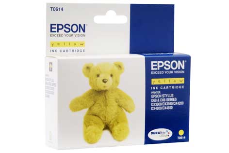 Original Tintenpatrone gelb Epson T0614