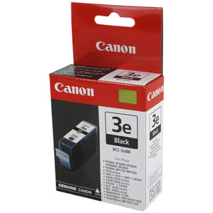 Canon C3eBK Druckerpatronen bk - Canon BCI-3eBK, 4479A002 für z.B. Canon BJC 3000, Canon BJC 3010, Canon BJC 6000, Canon