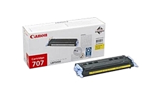 Canon C707Y Toner ye - Canon CRG-707Y, 9421A004  für z.B. Canon ISensys LBP -5000, Canon ISensys LBP -5100, Canon Lasers