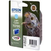 Image of Epson E795LIC cy - Epson T0795LIC, C13T07954010 für z.B. Epson Stylus Photo 1400, Epson Stylus Photo 1500 W, Epson Stylus Photo P 50bei 3ppp3 Peach online Shop