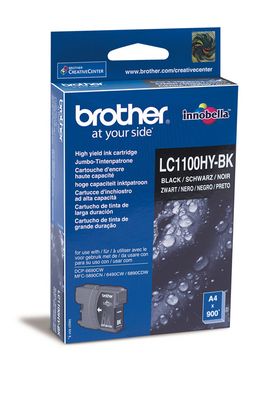Image of Brother B1100HYBK XL bk - Brother LC-1100HYBK für z.B. Brother DCP -6690 CW, Brother MFC -5890 CN, Brother MFC -5895 CW, Brother MFC -6490 CWbei 3ppp3 Peach online Shop
