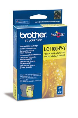 Image of Brother B1100HYY XL ye - Brother LC-1100HYY für z.B. Brother DCP -6690 CW, Brother MFC -5890 CN, Brother MFC -5895 CW, Brother MFC -6490 CWbei 3ppp3 Peach online Shop