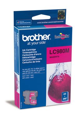 Brother B980M Druckerpatronen ma - Brother LC-980M für z.B. Brother DCP -145 C, Brother DCP -160, Brother DCP -163 C, Br