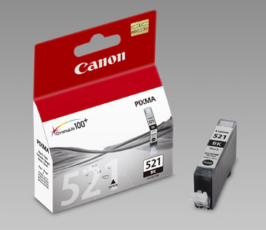 Canon C521bk Druckerpatronen bkph - Canon CLI-521bk, 2933B001 für z.B. Canon Pixma MX 870, Canon Pixma MP 620, Canon Pix