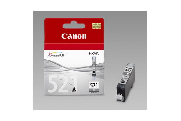 Canon C521gy Druckerpatronen gy - Canon CLI-521gy, 2937B001 für z.B. Canon Pixma MP 980, Canon Pixma MP 990