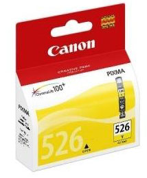Canon C526Y Druckerpatronen ye - Canon CLI-526Y, 4543B001, 4543B006 für z.B. Canon Pixma MG 5350, Canon Pixma MG 5250, C