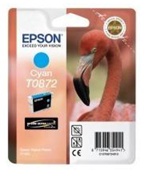 Image of Epson E872 cy - Epson T0872, C13T08724010 für z.B. Epson Stylus Photo R 1900bei 3ppp3 Peach online Shop