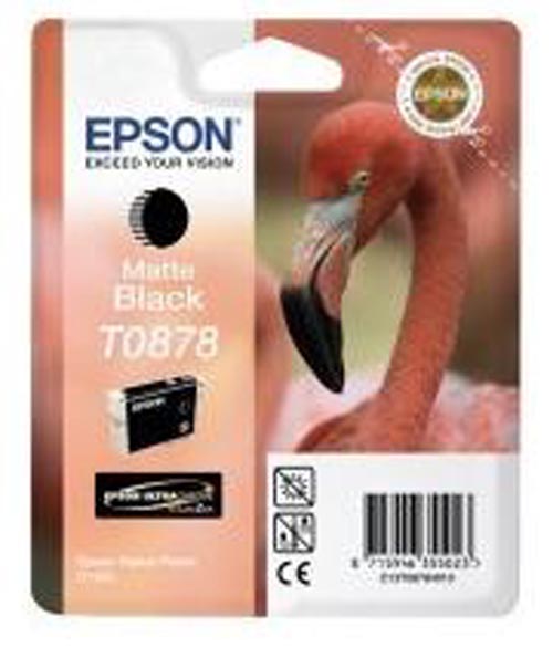 Epson E878 Druckerpatronen bkmt - Epson T0878, C13T08784010 für z.B. Epson Stylus Photo R 1900