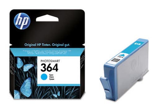HP H364c Druckerpatronen cy - HP No. 364 c, CB318EE für z.B. HP OfficeJet 4620, HP PhotoSmart 7520 e All-in-One, HP Phot