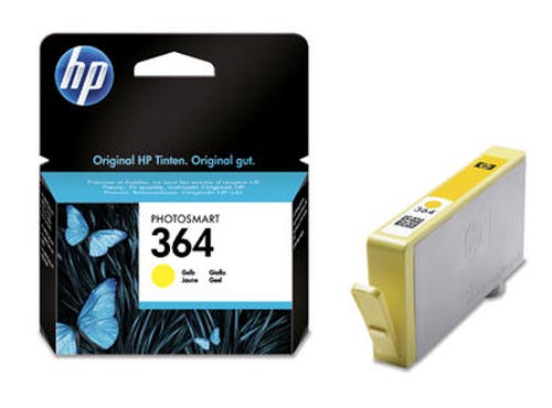 HP H364y Druckerpatronen ye - HP No. 364 y, CB320EE für z.B. HP OfficeJet 4620, HP PhotoSmart 5520 e All-in-One, HP Phot