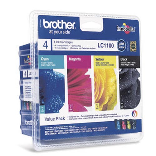 Image of Brother B1100VALBP XL bk - Brother LC-1100VALBP für z.B. Brother DCPJ 715 W, Brother DCP -185 C, Brother DCP -380, Brother DCP -383 Cbei 3ppp3 Peach online Shop