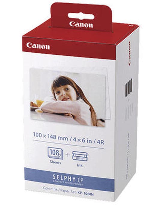 Image of Canon C35/36 col - Canon KP108IN, 8568B001 für z.B. Canon Selphy CP 1300, Canon Card Photo Printer CP 100, Canon Card Photo Printer CP 200bei 3ppp3 Peach online Shop