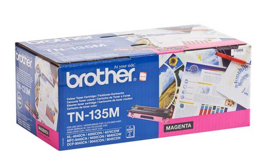 Brother B135M Toner XL ma - Brother TN-135M für z.B. Brother DCP -9040 CN, Brother DCP -9042 CDN, Brother DCP -9042 CN, 