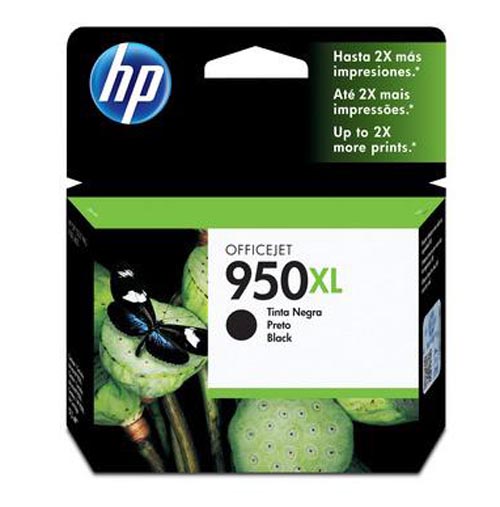 HP H950XLbk Druckerpatronen XL bk - HP No. 950XL bk, CN045A für z.B. HP OfficeJet Pro 8620 e-All-in-One, HP OfficeJet Pr