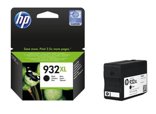HP H932XLbk Druckerpatronen XL bk - HP No. 932XL bk, CN053A für z.B. HP OfficeJet 6700 Premium, HP OfficeJet 6600 e-All-