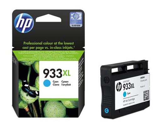 HP H933XLc Druckerpatronen XL cy - HP No. 933XL c, CN054A für z.B. HP OfficeJet 6700 Premium, HP OfficeJet 6600 e-All-in