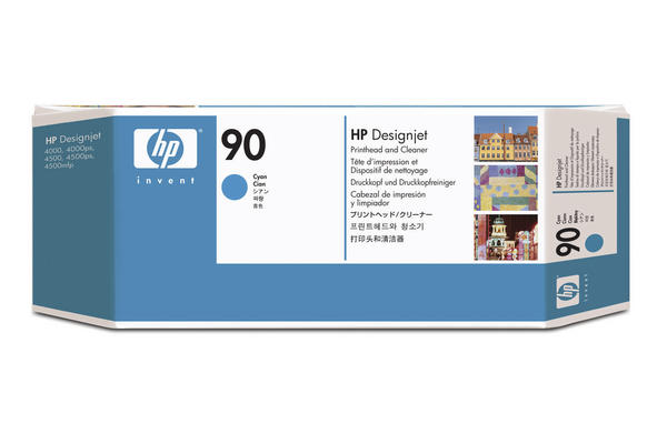 Image of HP H90 cy - HP No. 90, C5055A für z.B. HP DesignJet 4000, HP DesignJet 4000 PS, HP DesignJet 4020 42 Inch, HP DesignJet 4020 PS 42 Inchbei 3ppp3 Peach online Shop