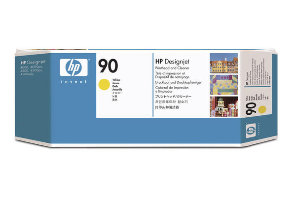 Image of HP H90 ye - HP No. 90, C5057A für z.B. HP DesignJet 4000, HP DesignJet 4000 PS, HP DesignJet 4020 42 Inch, HP DesignJet 4020 PS 42 Inchbei 3ppp3 Peach online Shop