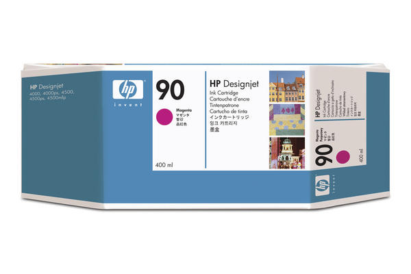 HP H90 Druckerpatronen XL ma - HP No. 90, C5063A für z.B. HP DesignJet 4000, HP DesignJet 4000 PS, HP DesignJet 4020 42 