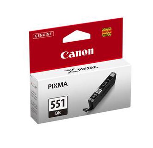 Canon C551XLBK Druckerpatronen bkph - Canon CLI-551XLBK, 6443B001 für z.B. Canon Pixma IP 7250, Canon Pixma MX 925, Cano
