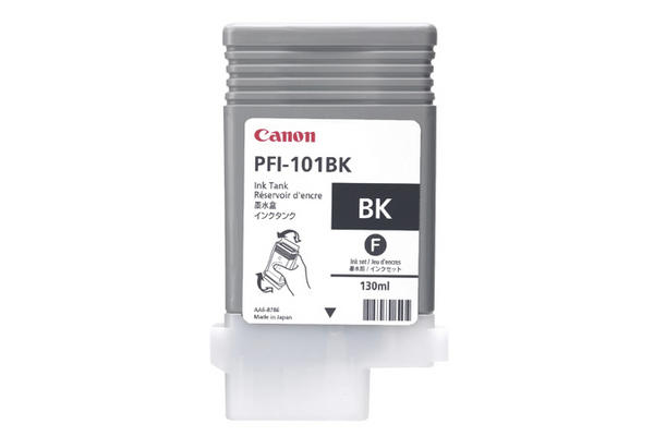 Image of Canon C101BK bk - Canon PFI-101BK, 0883B001 für z.B. Canon Imageprograf IPF 5000, Canon Imageprograf IPF 6000 Sbei 3ppp3 Peach online Shop