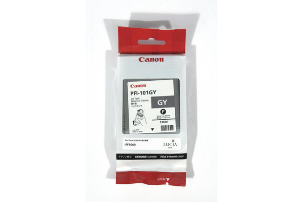 Image of Canon C101GY gy - Canon PFI-101GY, 0892B001 für z.B. Canon Imageprograf IPF 5000, Canon Imageprograf IPF 6000 Sbei 3ppp3 Peach online Shop