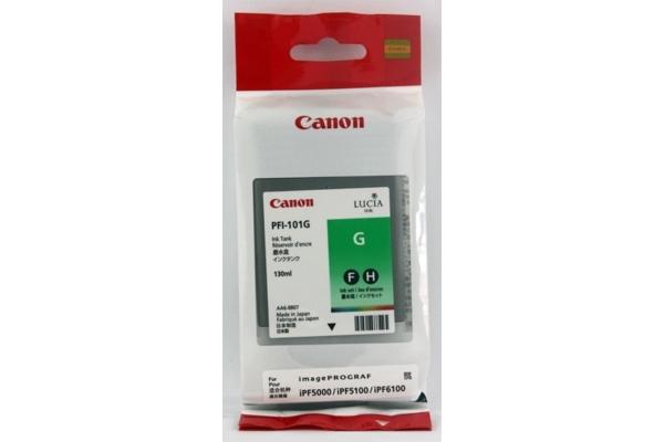 Canon C101G Druckerpatronen gr - Canon PFI-101G, 0890B001 für z.B. Canon Imageprograf IPF 5000, Canon Imageprograf IPF 5