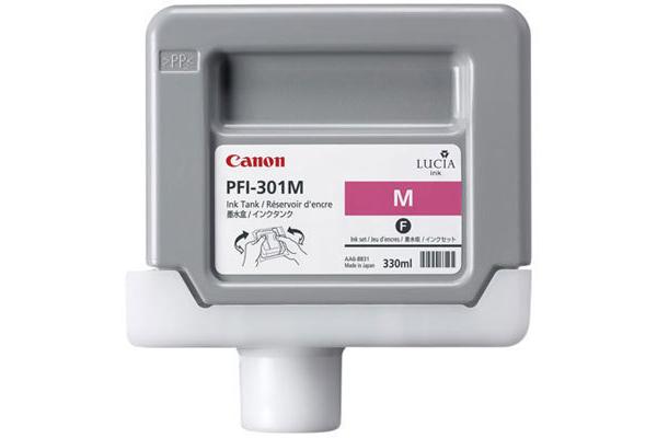 Image of Canon C301M ma - Canon PFI-301M für z.B. Canon Imageprograf IPF 8000, Canon Imageprograf IPF 8000 S, Canon Imageprograf IPF 8100bei 3ppp3 Peach online Shop