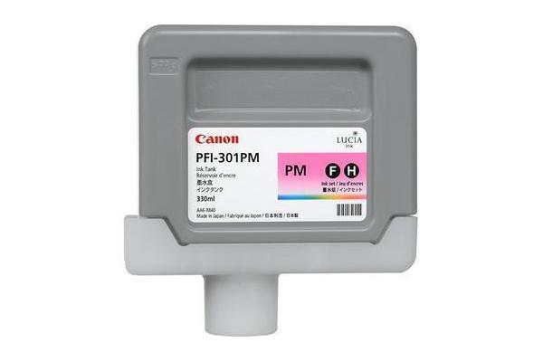 Image of Canon C301PM maph - Canon PFI-301PM für z.B. Canon Imageprograf IPF 8000, Canon Imageprograf IPF 8000 S, Canon Imageprograf IPF 8100bei 3ppp3 Peach online Shop