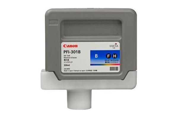 Image of Canon C301B bl - Canon PFI-301B für z.B. Canon Imageprograf IPF 8000, Canon Imageprograf IPF 8100, Canon Imageprograf IPF 9000bei 3ppp3 Peach online Shop