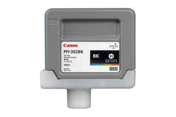 Image of Canon C302BK bk - Canon PFI-302BK für z.B. Canon Imageprograf IPF 8100, Canon Imageprograf IPF 9100bei 3ppp3 Peach online Shop