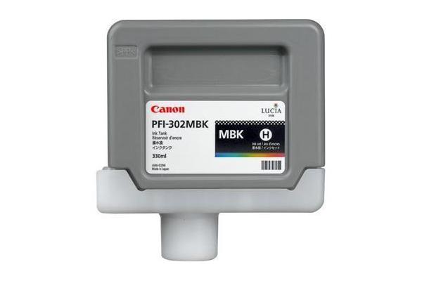 Image of Canon C302MBK bk - Canon PFI-302MBK für z.B. Canon Imageprograf IPF 8100, Canon Imageprograf IPF 9100bei 3ppp3 Peach online Shop