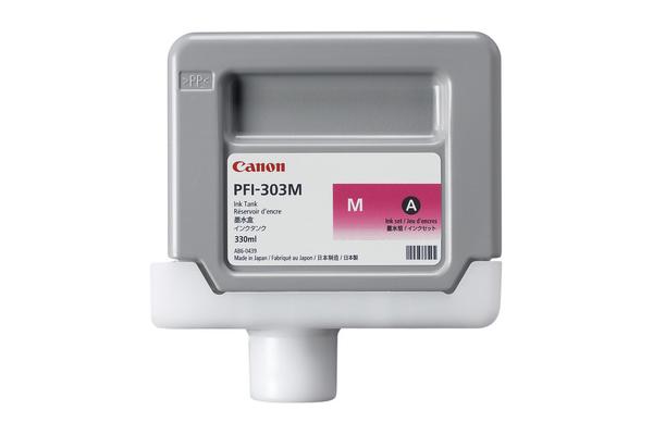 Image of Canon C303M ma - Canon PFI-303M für z.B. Canon Imageprograf IPF 810, Canon Imageprograf IPF 810 PRO, Canon Imageprograf IPF 815bei 3ppp3 Peach online Shop