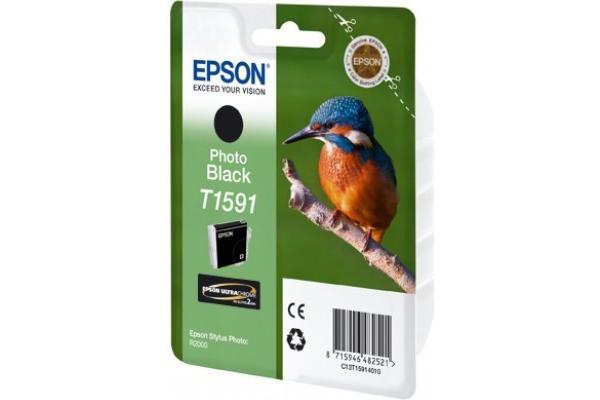 Image of Epson E1591 bkph - Epson No. 1591, T159140 für z.B. Epson Stylus Photo R 2000bei 3ppp3 Peach online Shop