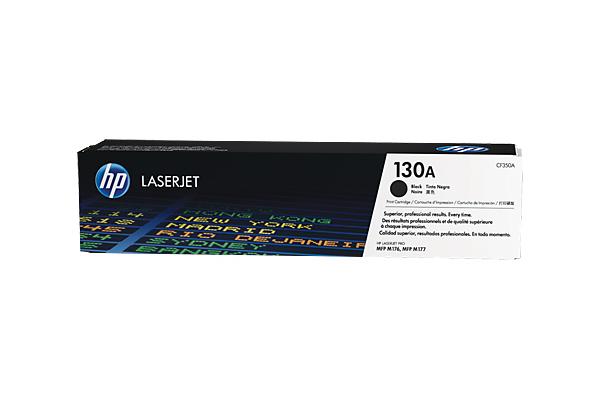 HP H130ABK Toner bk - HP No. 130A BK, CF350A für z.B. HP Color LaserJet Pro MFP M 176 n, HP Color LaserJet Pro MFP M 170