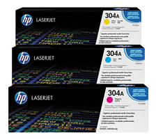 HP H304A Toner col - HP No. 304A, CF372AM für z.B. HP Color LaserJet CP 2025 X, HP Color LaserJet CM 2300, HP Color Lase
