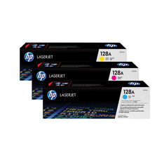 HP H128A Toner c/m/y - HP No. 128A, CF371AM für z.B. HP LaserJet CP 1500, HP LaserJet CP 1525, HP LaserJet CP 1525 n, HP